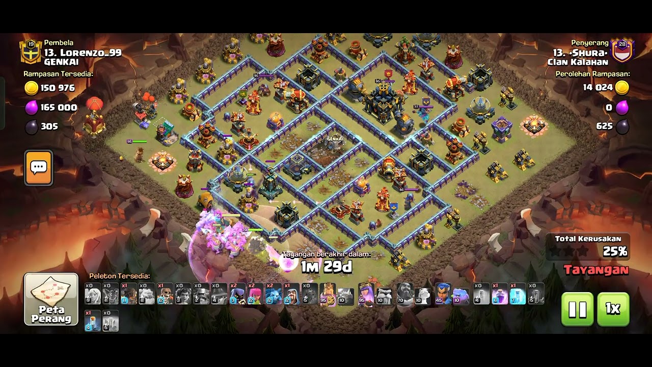 FIREBALL (TH16 vs TH17) CWL DAY 5