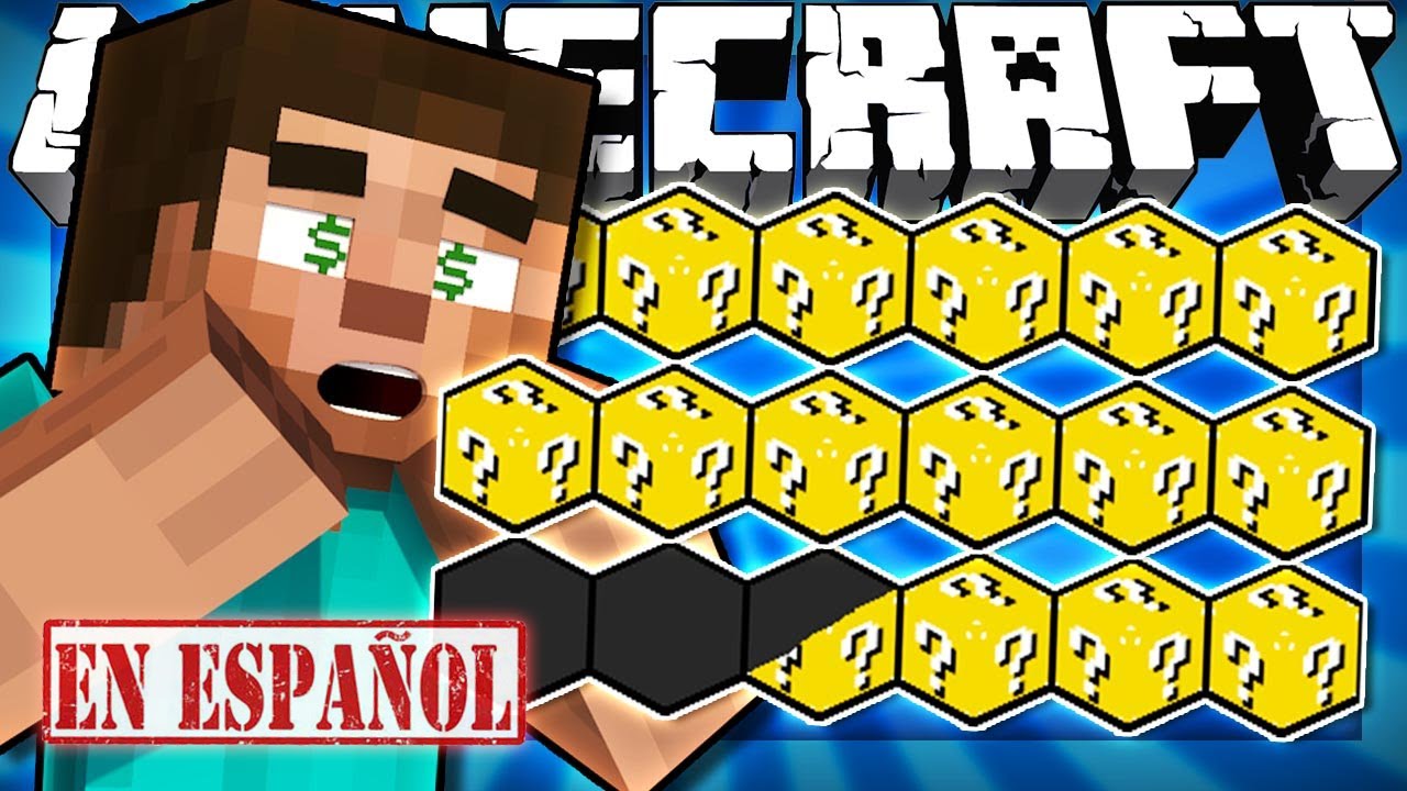 SI UNA BARRA DE SUERTE FUESE AÑADIDA A MINECRAFT