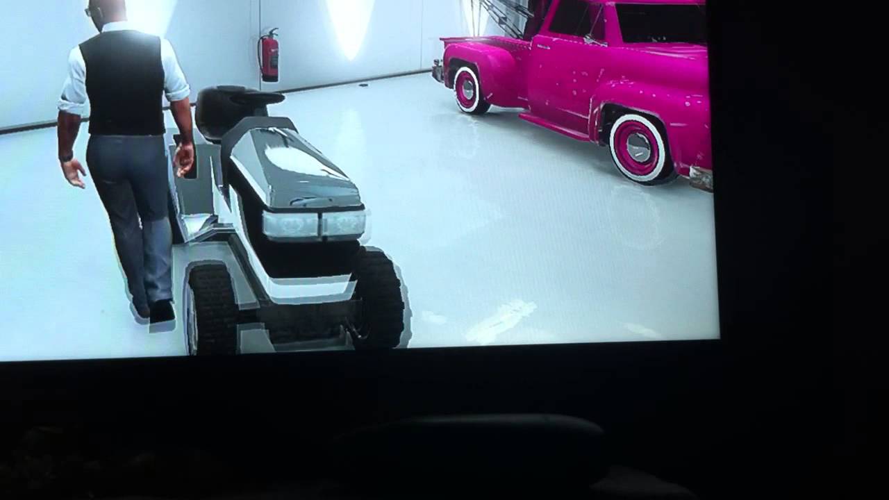 GTA 5 Online - Chrome Lawn Mower