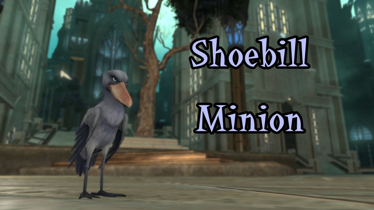 [FFXIV] Shoebill Minion