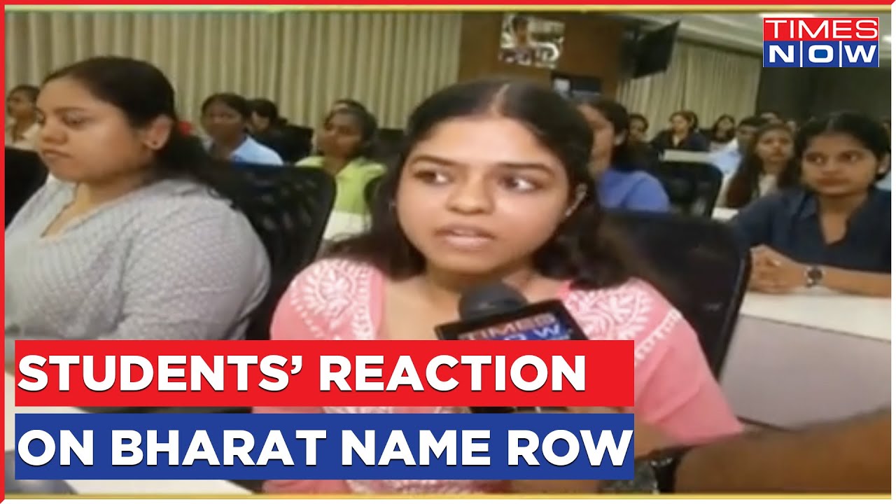 Bharat Rename News | Mumbai's Thakur College Students' Reaction On 'Bharat Name Row'