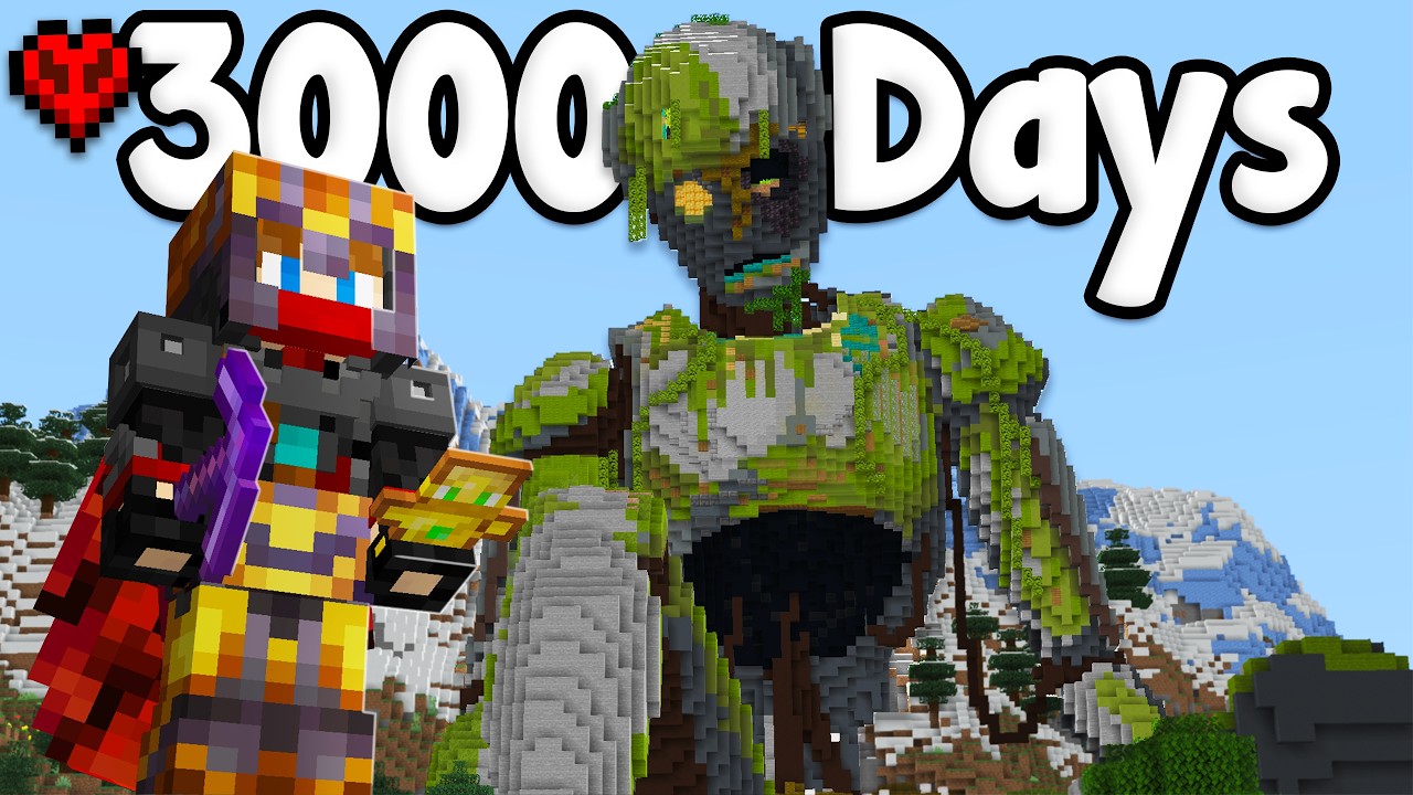 I Survived 1000 Days in Minecraft Hardcore [FULL MOVIE]