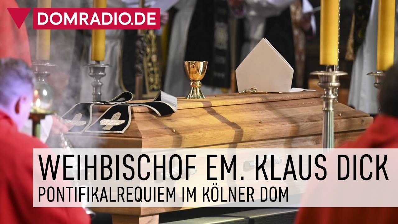 Pontifikalrequiem für Weihbischof em. Klaus Dick im Kölner Dom