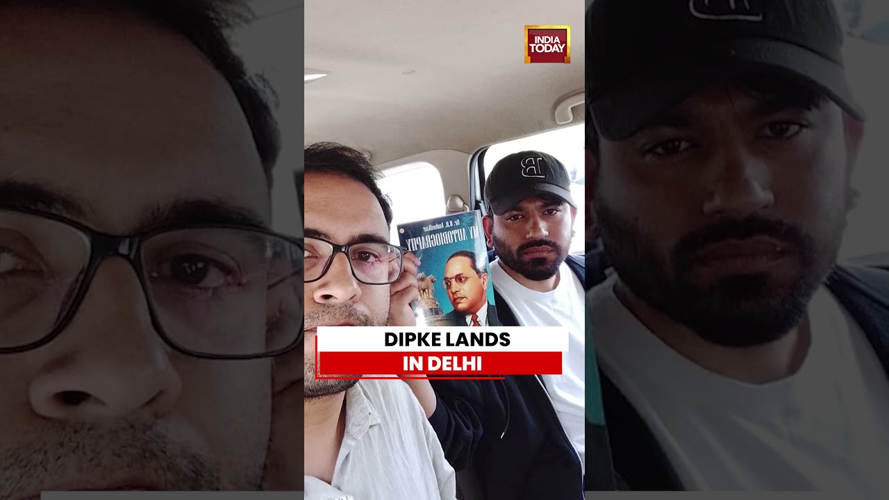 CJP Shares Photo of Abhijeet Dipke After Landing in Delhi Ahead of Protest #cockroachjanataparty