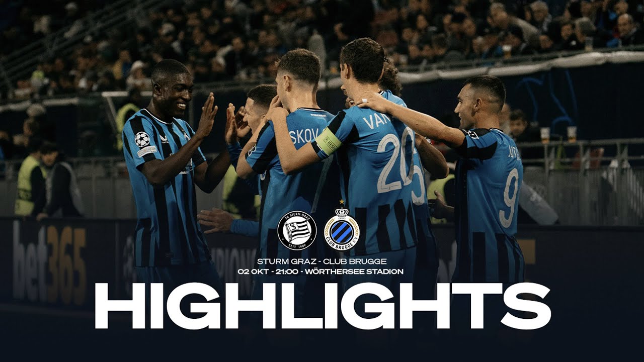STURM GRAZ - CLUB BRUGGE | HIGHLIGHTS | 2024-2025