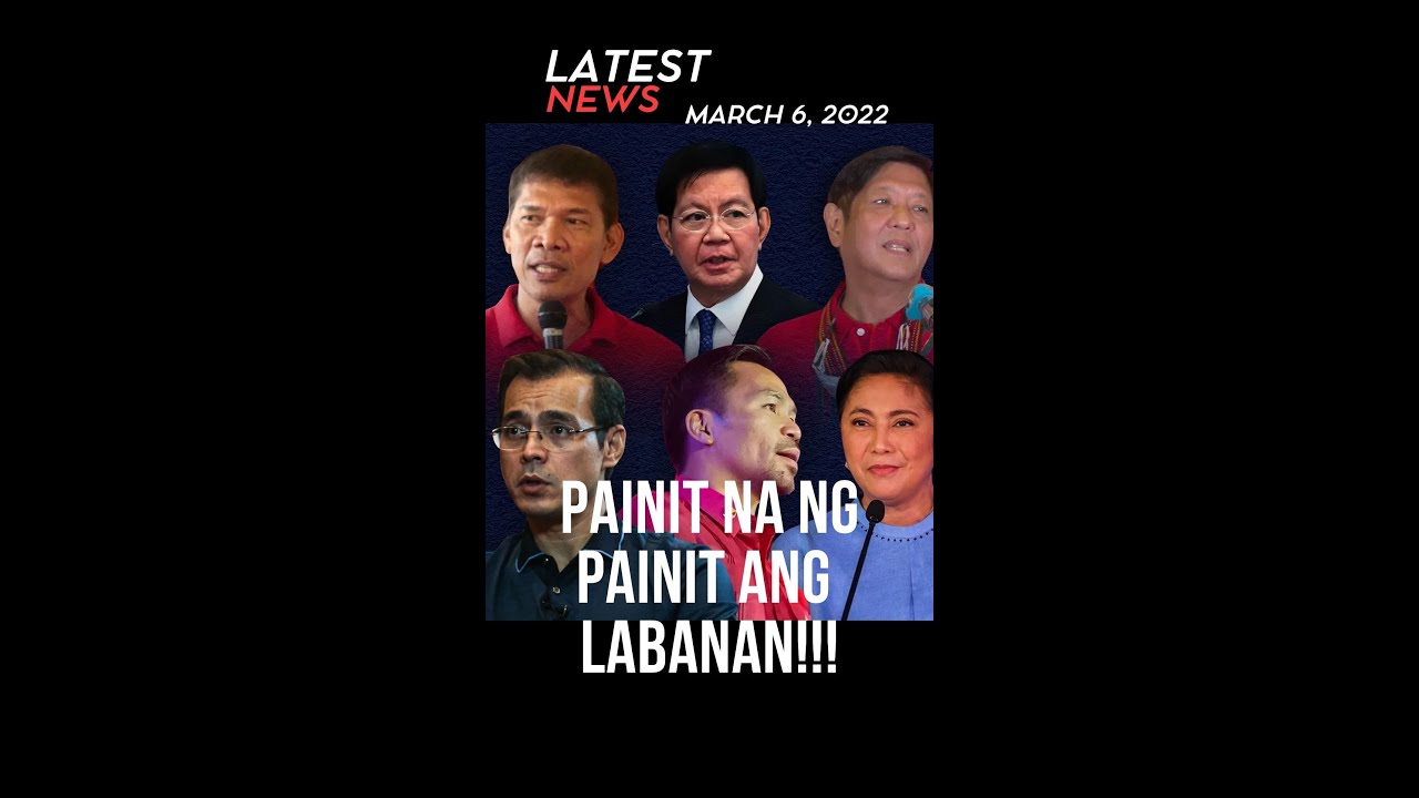 Presidentiables Latest News NGAYON! #shorts #bbm #2022elections