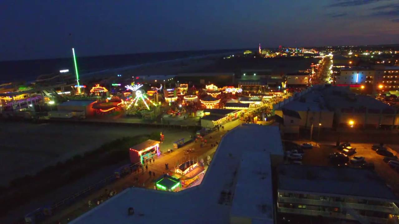 Wildwood Nights Via A Drone