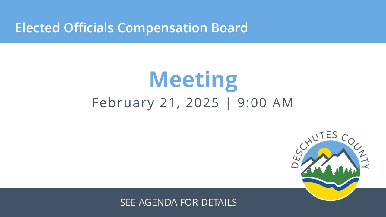 02/21/2025 - Elected Officials Compensation Board Meeting