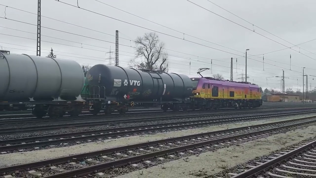 Güterbahnhof Mainz - Bischofsheim 🚉 12.2.2026 🕐 Mittag