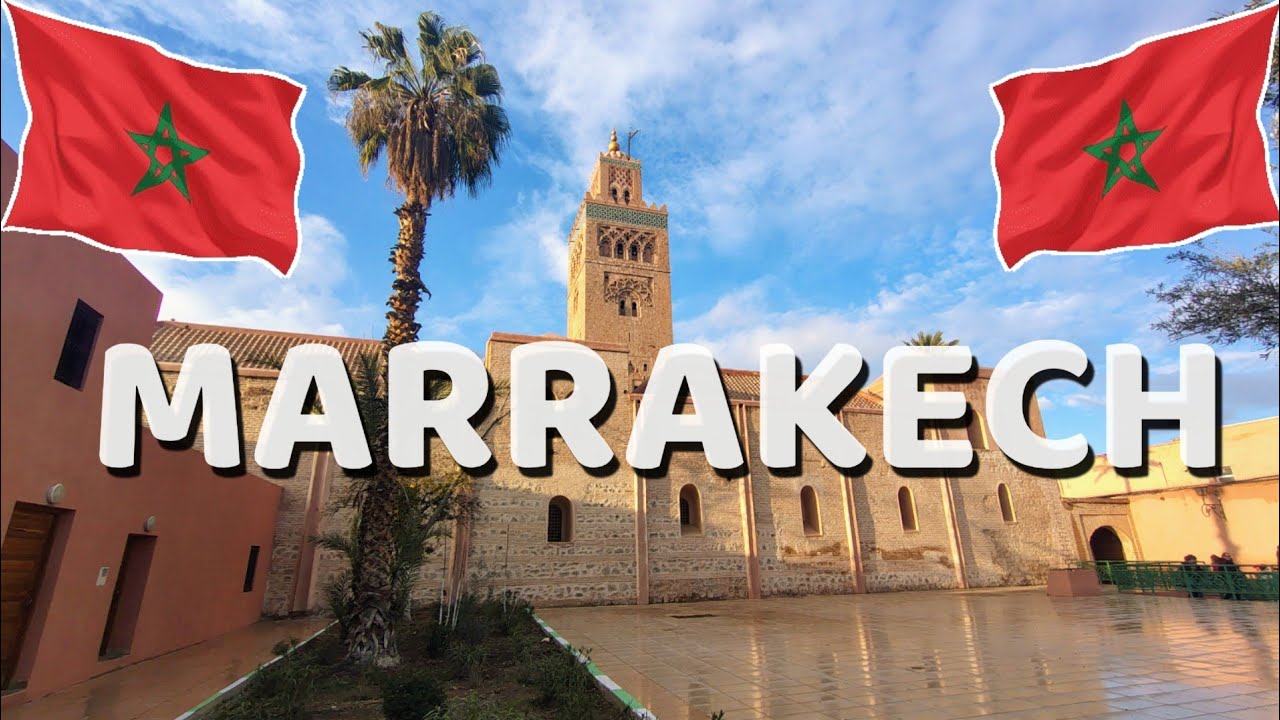🕌  ESTA MEZQUITA  Y MERCADO DE MARRAKECH SON SORPRENDENTES 🇲🇦