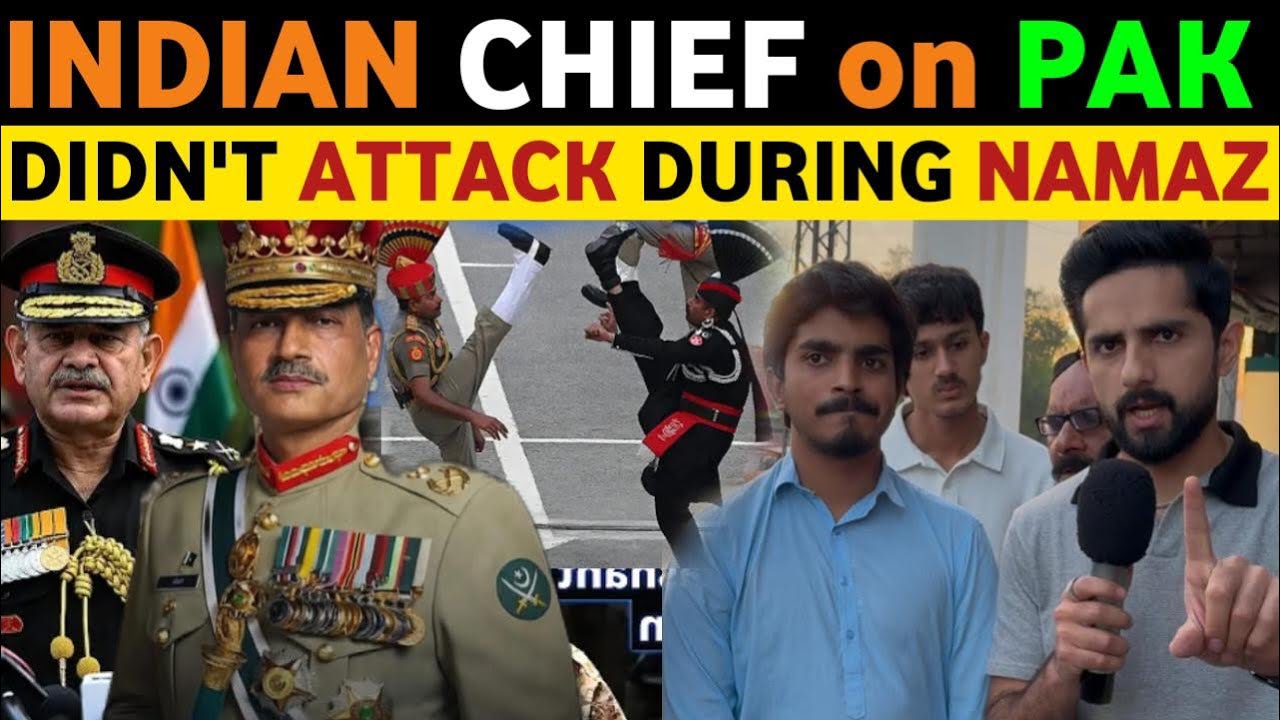 INDIAN CHIEF ON MISSION SINDOOR VIRAL STATEMENT, PAK PUBLIC REACTION ON INDIA VS PAK REAL TV LATEST