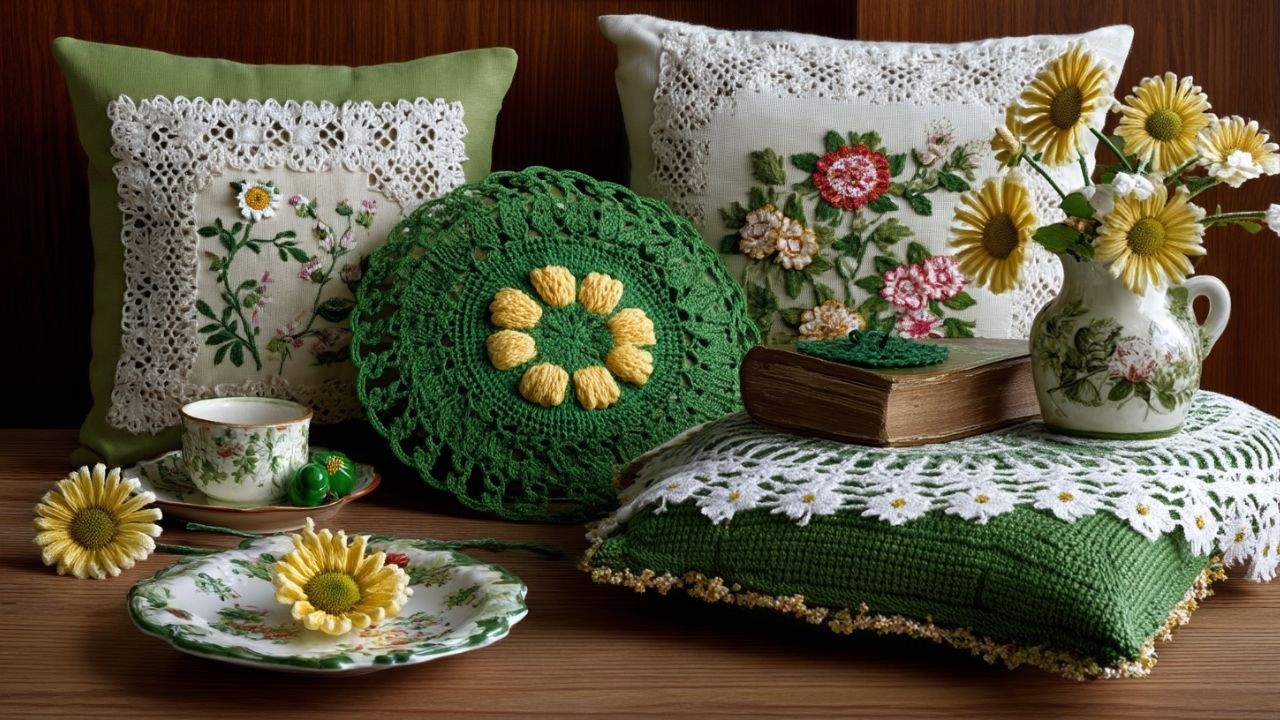 Cottagecore Home Decor Ideas | Handmade Grandma’s Crochet Accents You’ll Love