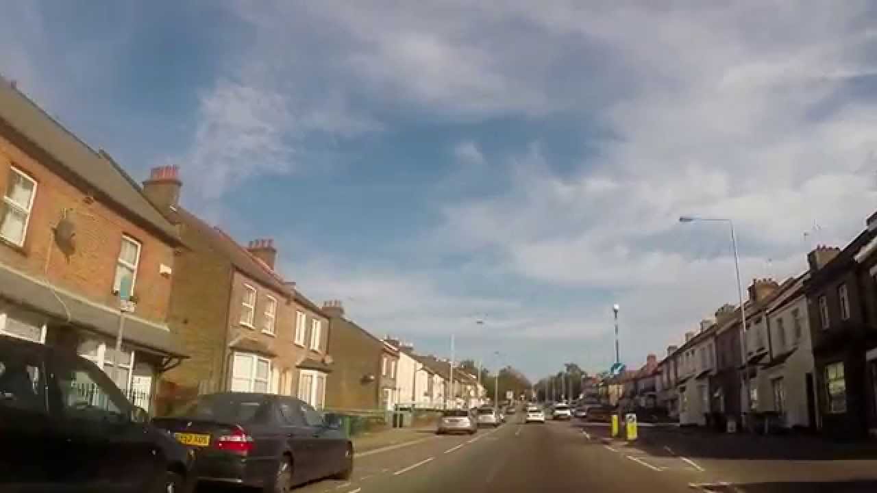Driving in London - Greenford Roundabout to Harrow on The Hill