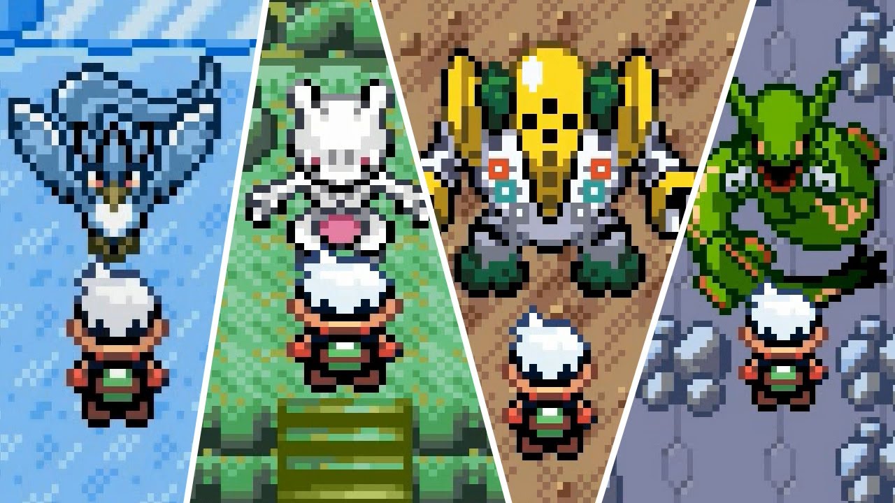 Pokémon Inclement Emerald - All Legendary Locations