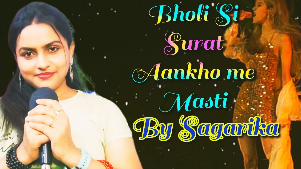 Bholi Si Surat Aankho Me Masti|| Shahrukh Khan|| Madhuri Dixit|| Lata Mangeshkar|| Udit || Sagarika|
