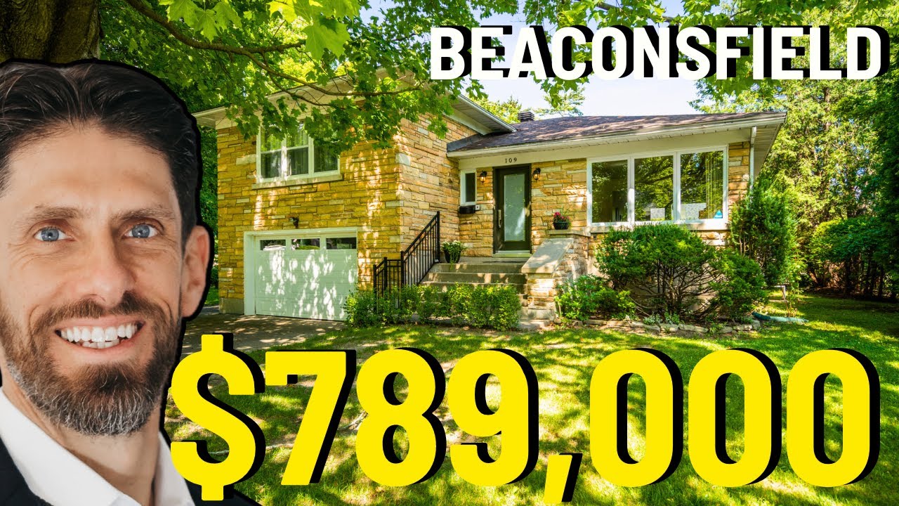 Perfect Family Home With Endless Potential In Vibrant Beaconsfield, Montreal Neighborhood