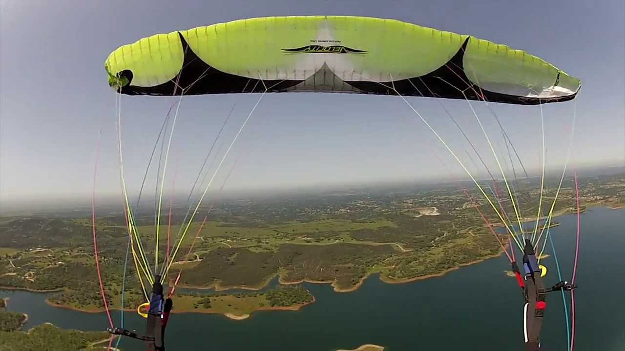 Powered Paragliding Acro With BlackHawk Paramotor Team Pilots!