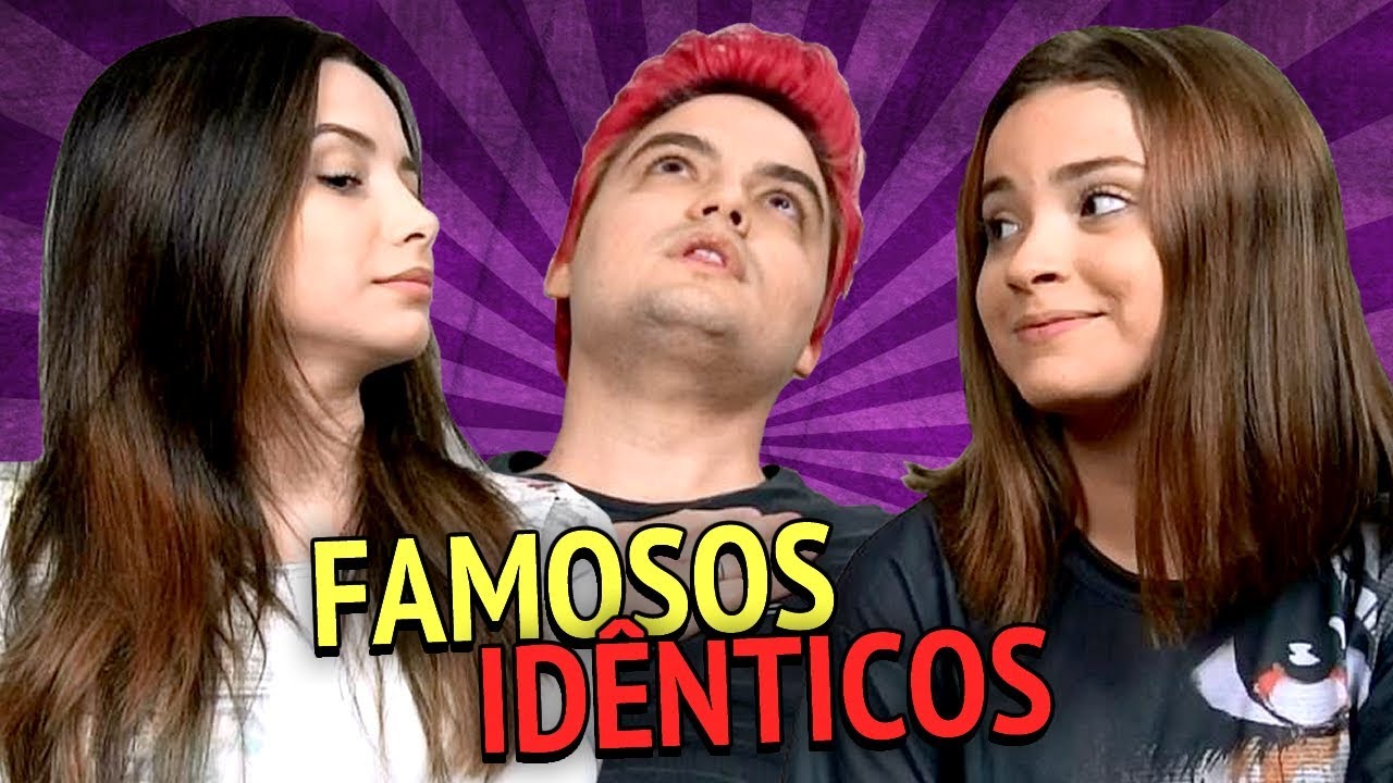 DESAFIO DOS FAMOSOS IDÊNTICOS - Com Raissa Chaddad [+13]