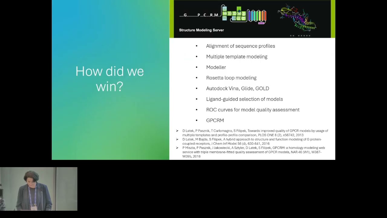 GPCRVS - AI-driven decision support system for GPCR... - Dorota Latek - TechTrack - ISMB/ECCB 2025