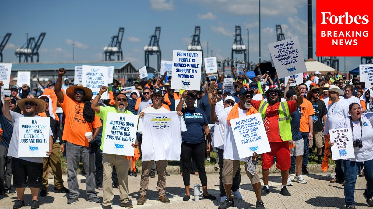 What Port Strike Means For Groceries, Cars, And The U.S. Presidential Election