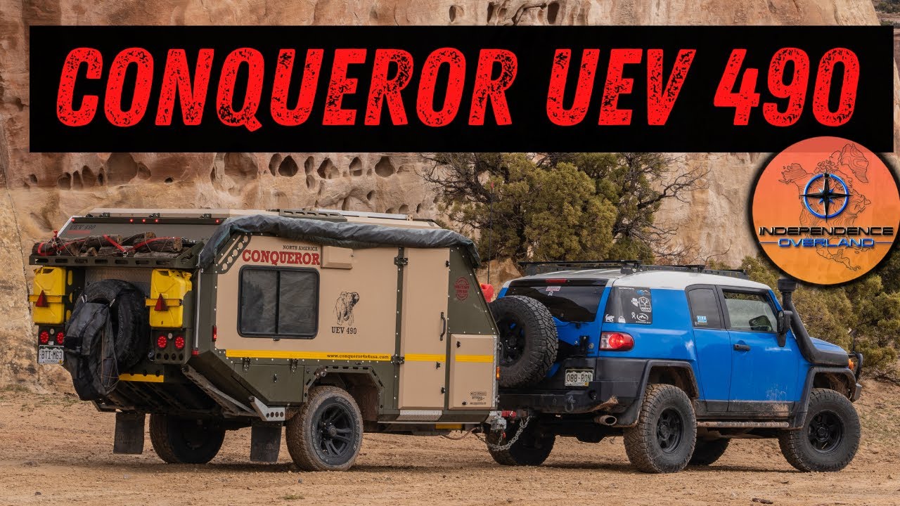 The Ultimate Off-Road Camper Trailer | Conqueror UEV 490 Tour