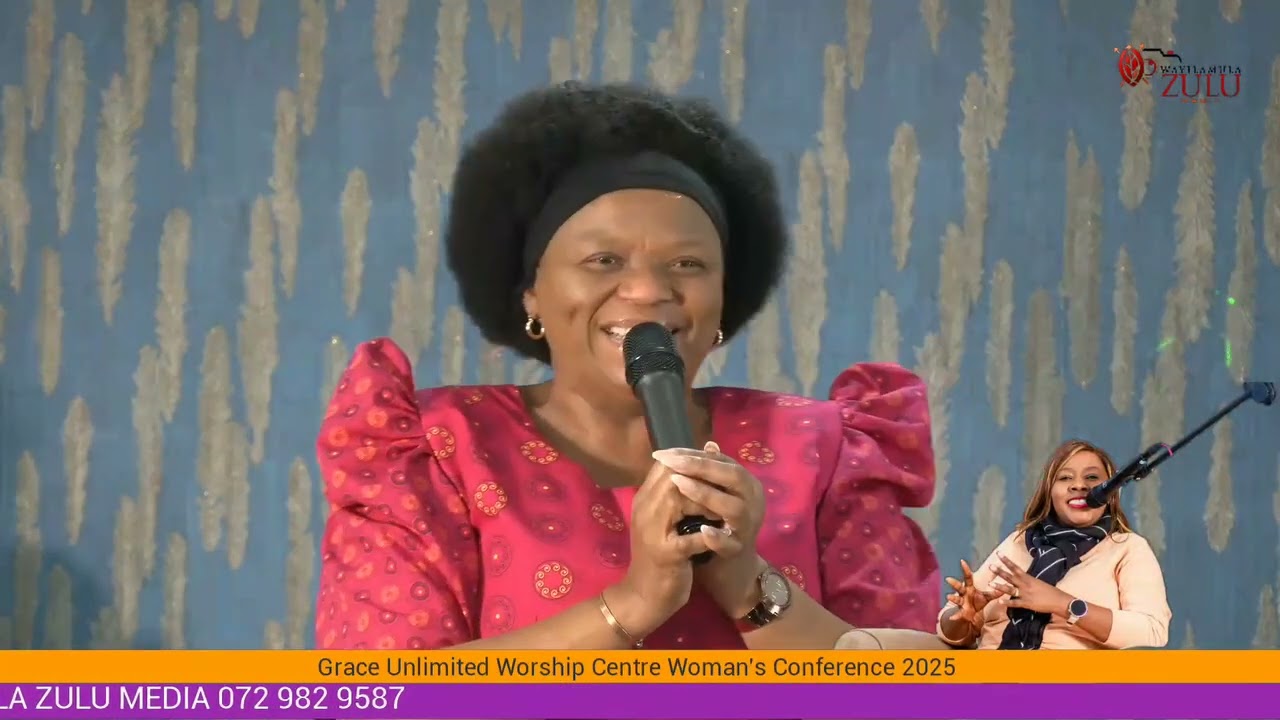 We were blessed to have Mama Thobekile praising the Lord with us.