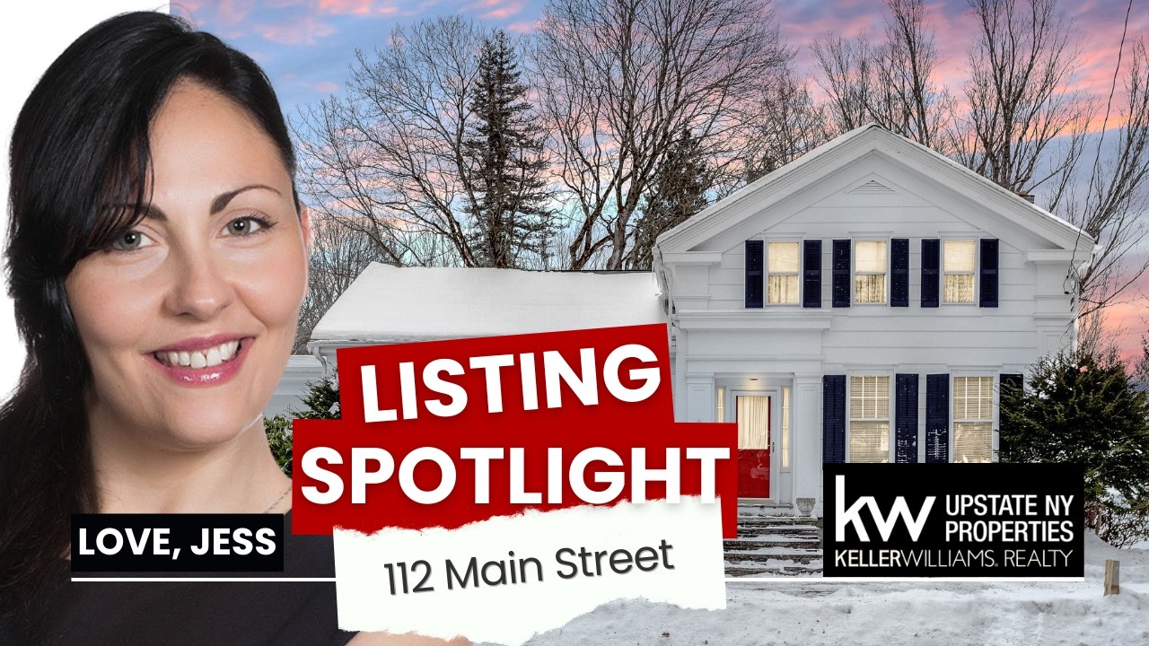 Upstate New York Country Home! 112 Main Street in Unadilla!