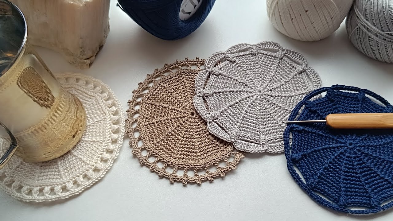 Crochet  Mug Coaster Pattern Let Your Creativity Shine
