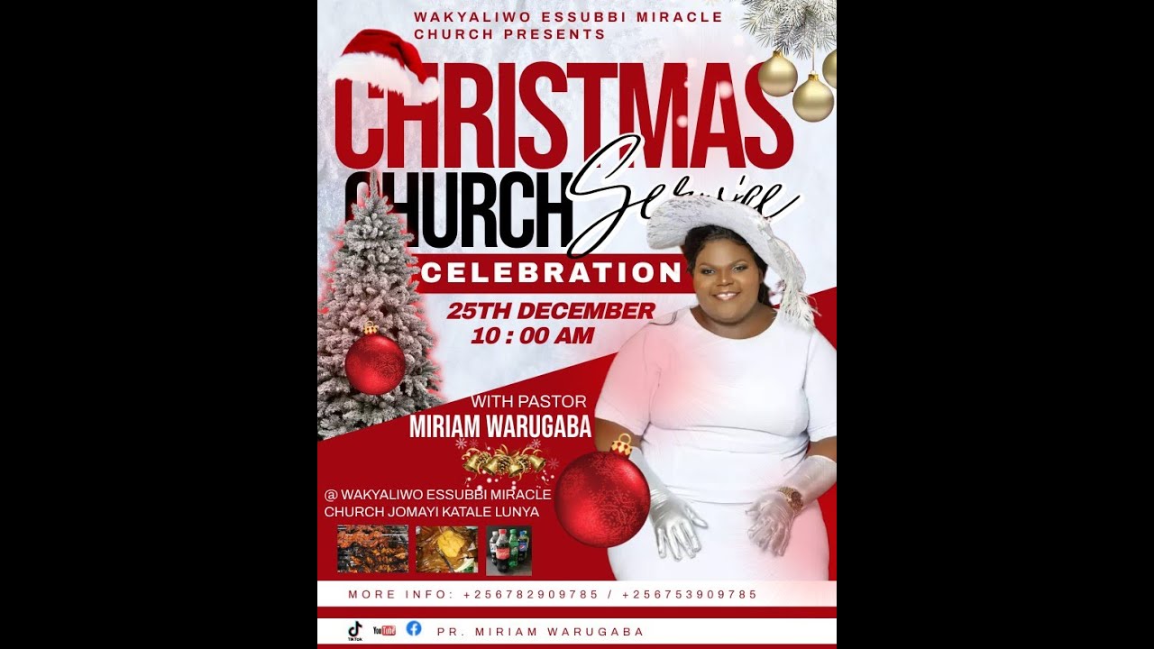 WAKYALIWO ESSUUBI MIRACLE CHURCH | CHRISTMAS SERVICE | 25TH || DEC || 2023