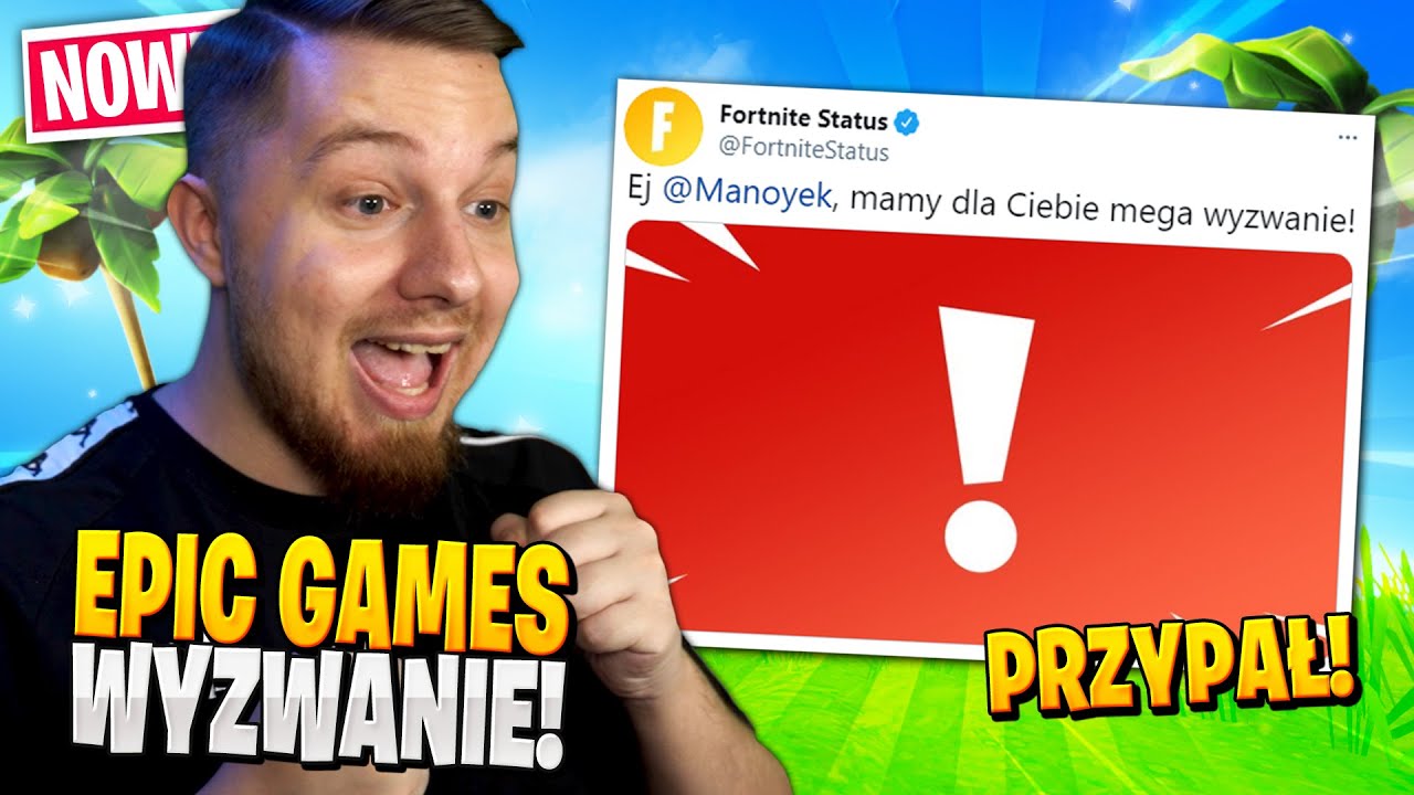 EPIC GAMES dało mi mega trudne WYZWANIA w Fortnite ... (SZALONE!)