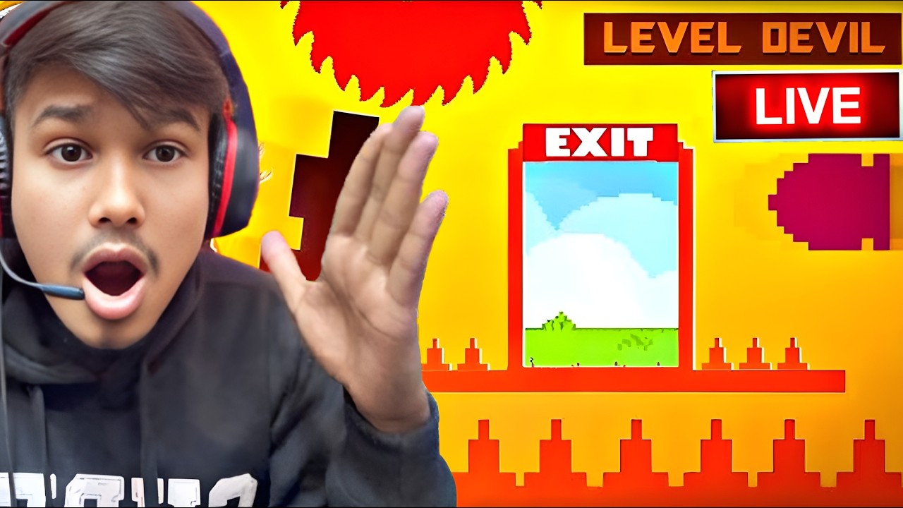 LEVEL DEVIL LIVE 😈 HAR LEVEL MEIN TROLL TRAP SURVIVAL GAMEPLAY PART 3