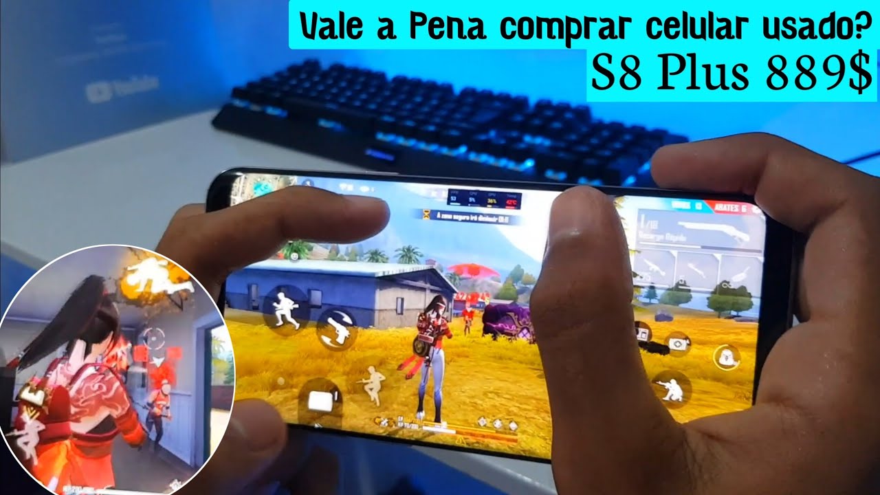 S8 Plus | Free Fire #Trocafone