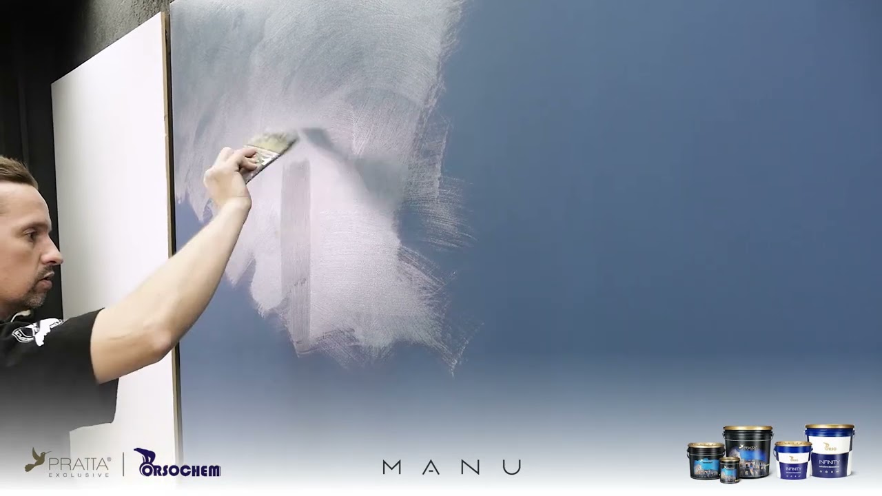 Manu - classic matt velvet design by brush