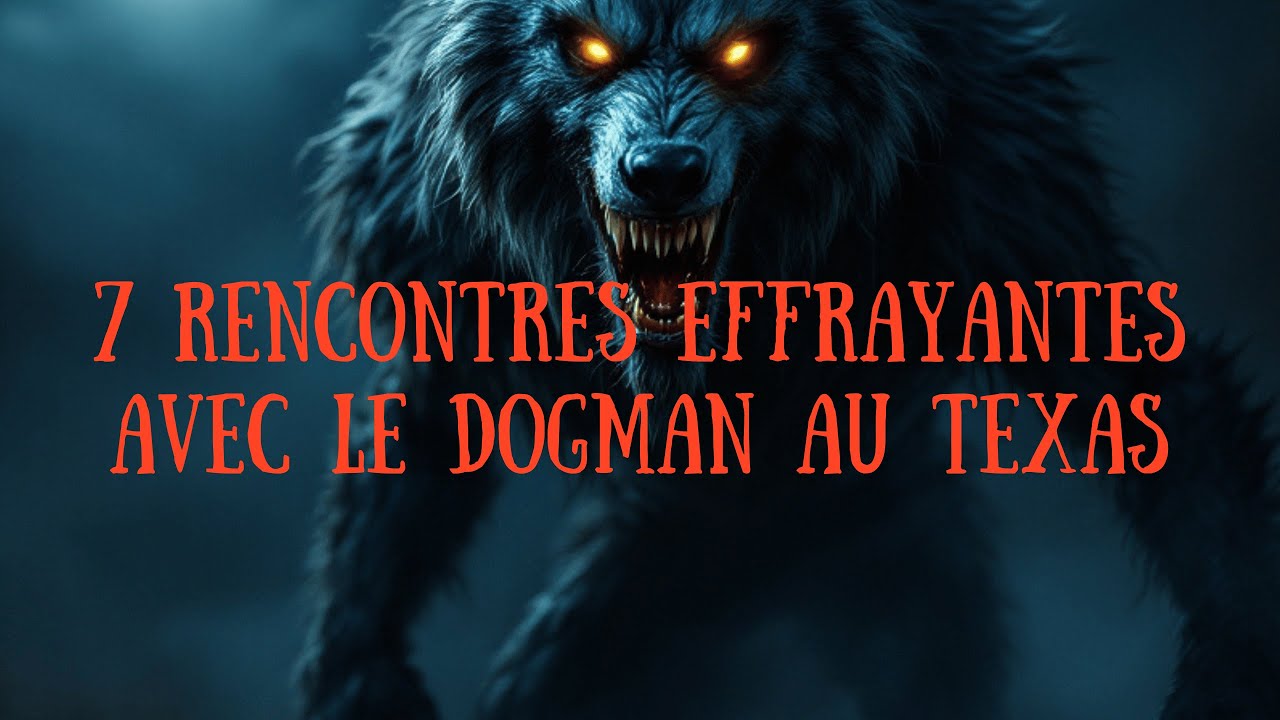 7 témoignages effrayants du Dogman au Texas #dogman #loupgarou