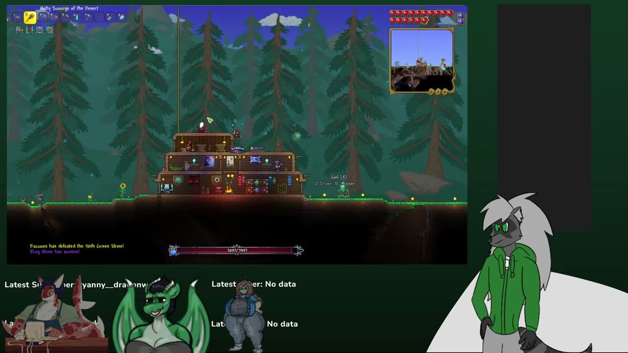 Terraria Calamity || Can you do video killing people with a rock