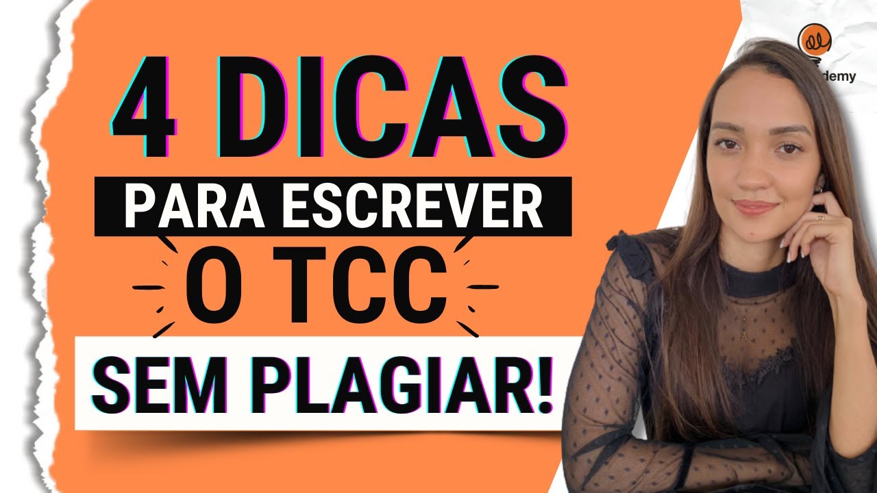 Como escrever o TCC | 4 dicas para escrever sem plagiar