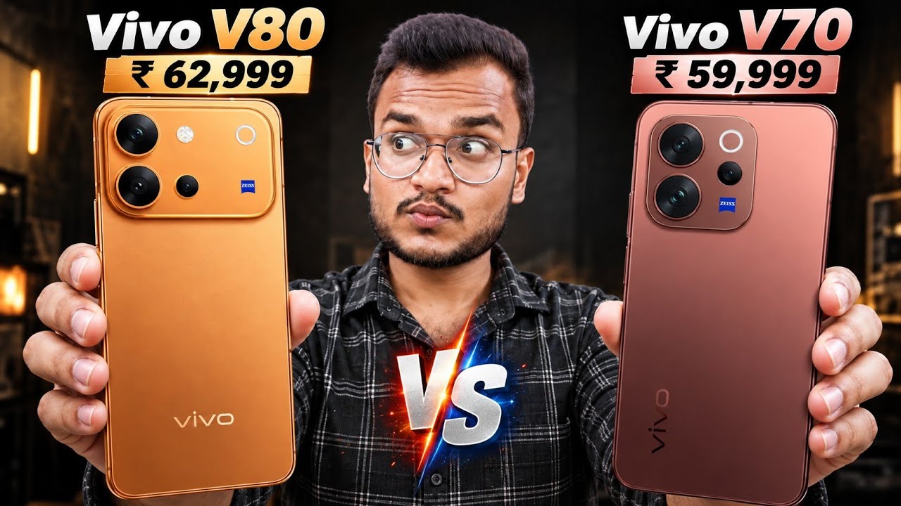 Vivo V80 vs Vivo V70 | Vivo V80 5G Price In India, Buy or Not, Processor, Camera, Display, Battery