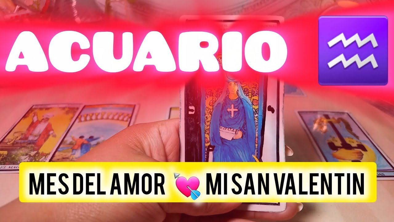 ACUARIO ♒️  TU PERSONA ESPECIAL SE COMUNICA💌 😍💘