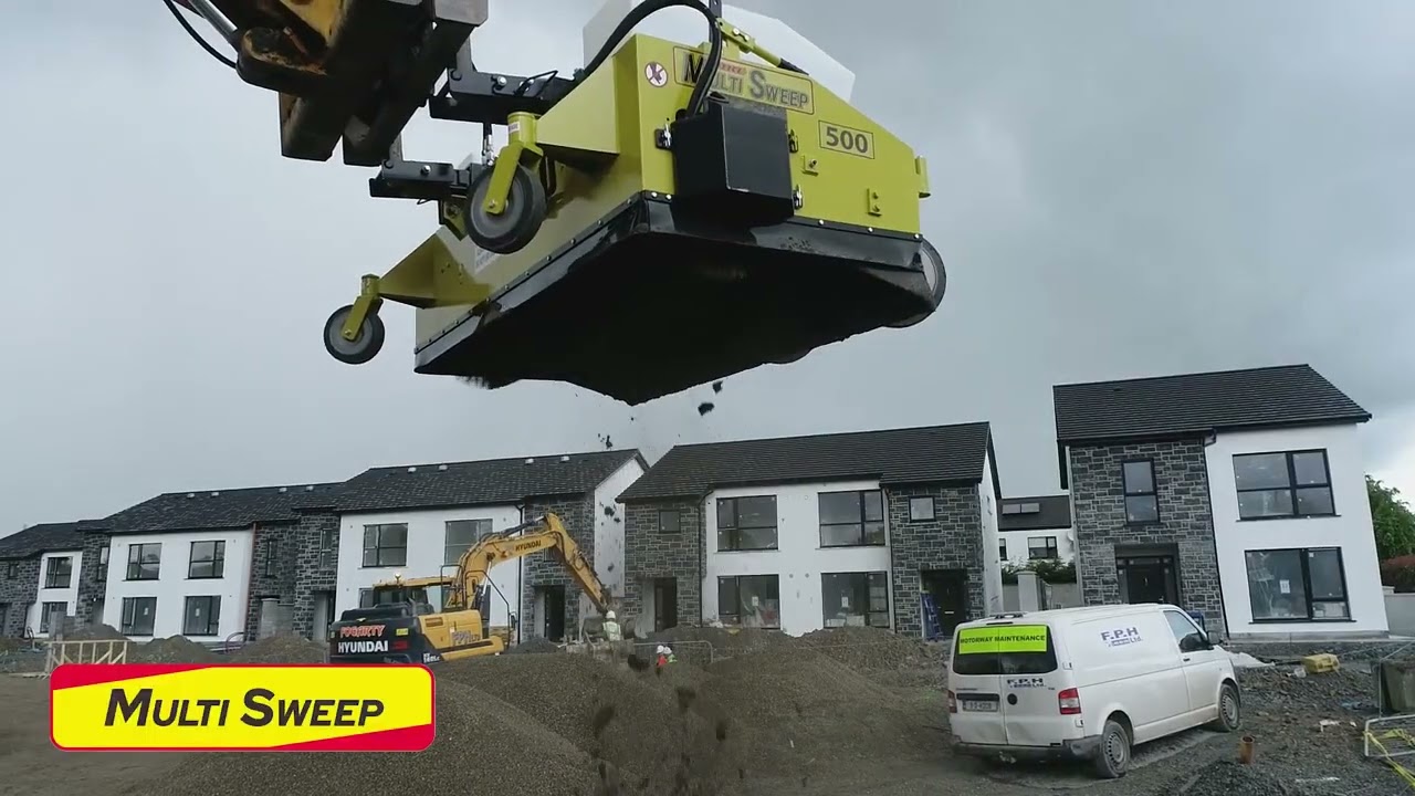 Multi Sweep Forklift Sweepers – Full Range in Action