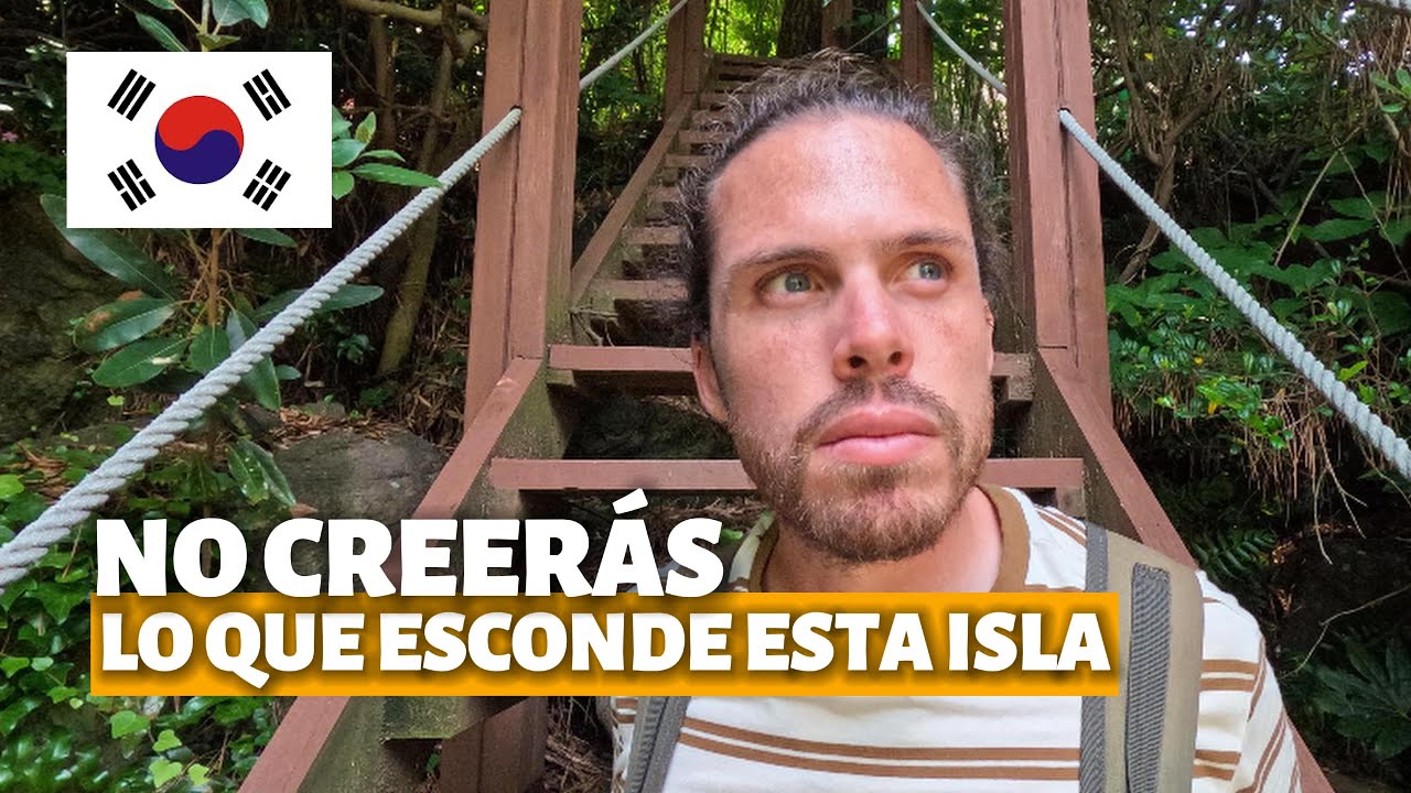 🇰🇷 CRUCÉ la ISLA MÁS MISTERIOSA de COREA DEL SUR (+100km😯) #viajes #coreadelsur #isla #jeju #reto
