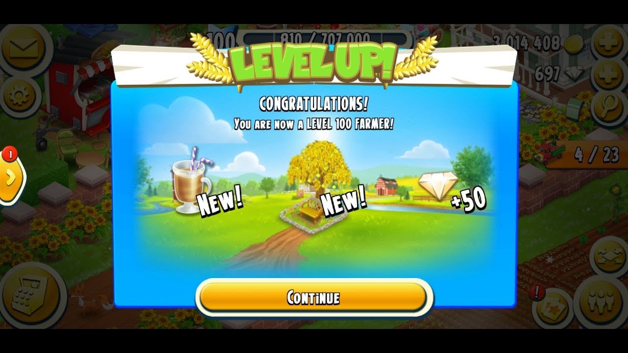 Hay Day Level 100