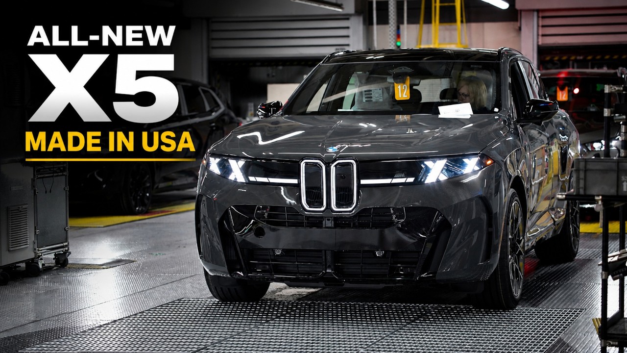 All-New BMW X5 Production in Spartanburg | Inside BMW&rsquo;s Largest Factory