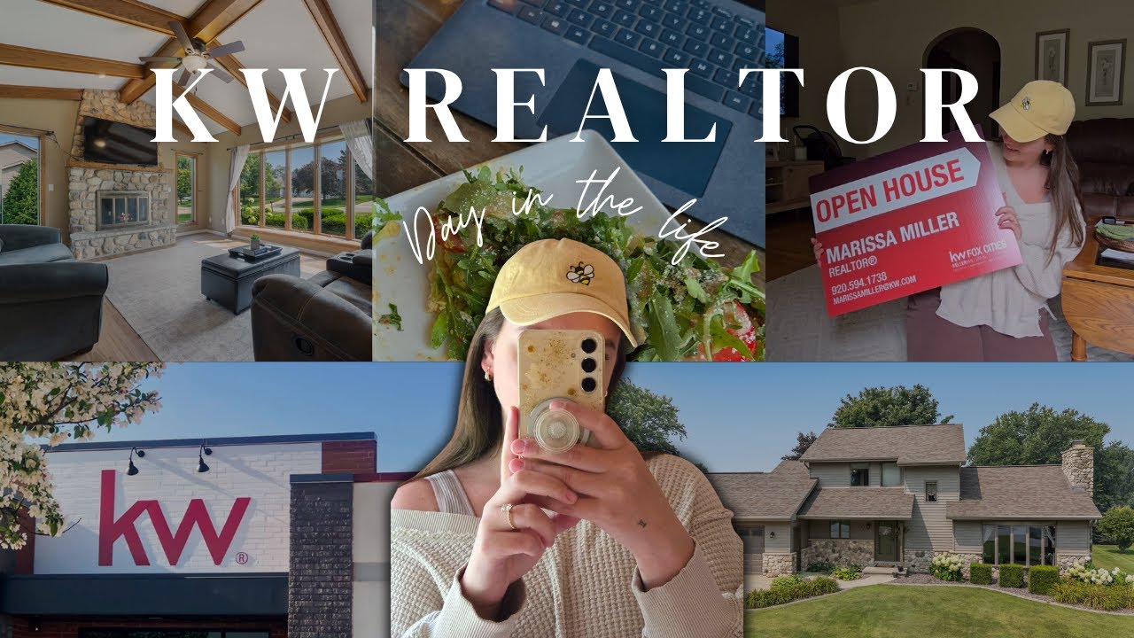 Day in the Life as a Keller Williams Realtor [Accepted Offer, Listing Prep, New Signs]