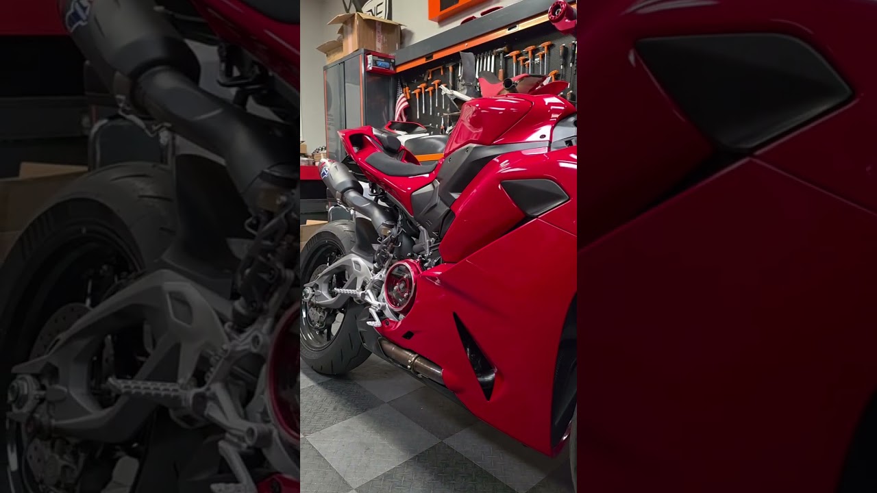 Кастомизация мотоцикла Ducati Panigale V2 2025 года в BellissiMoto.
