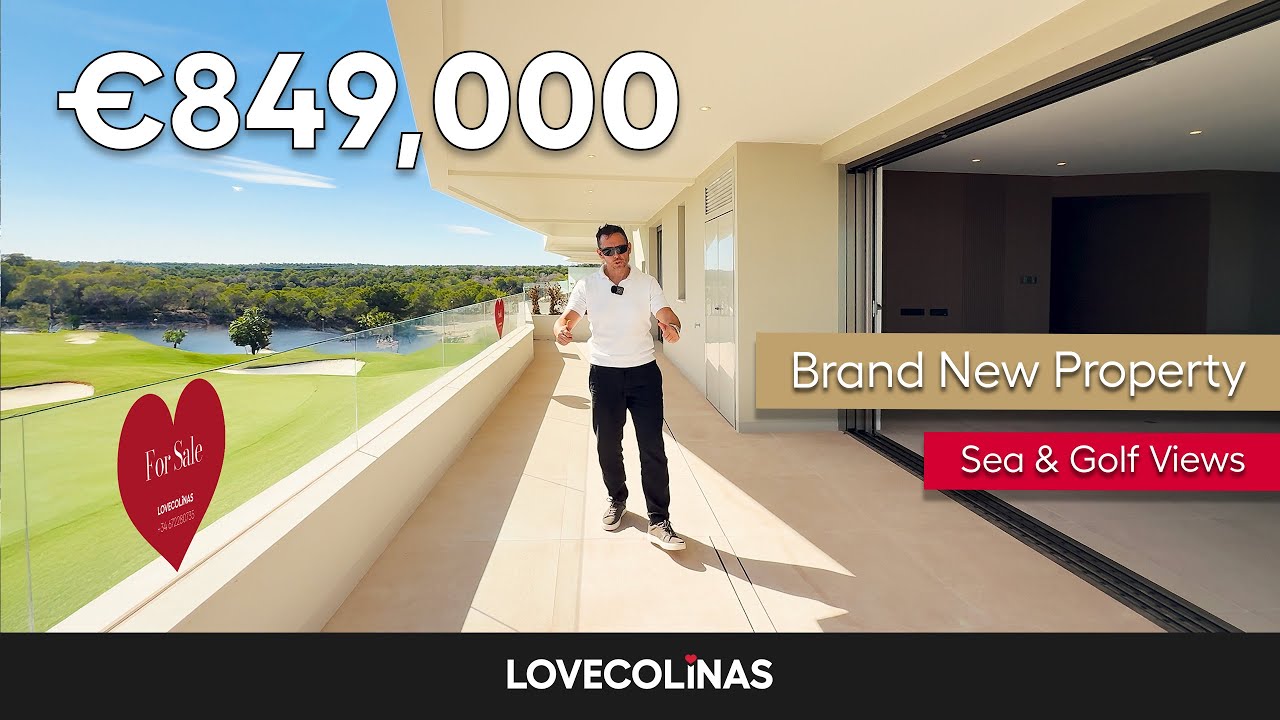 Incredible Sea & Golf Views - Las Colinas Golf - €849,000