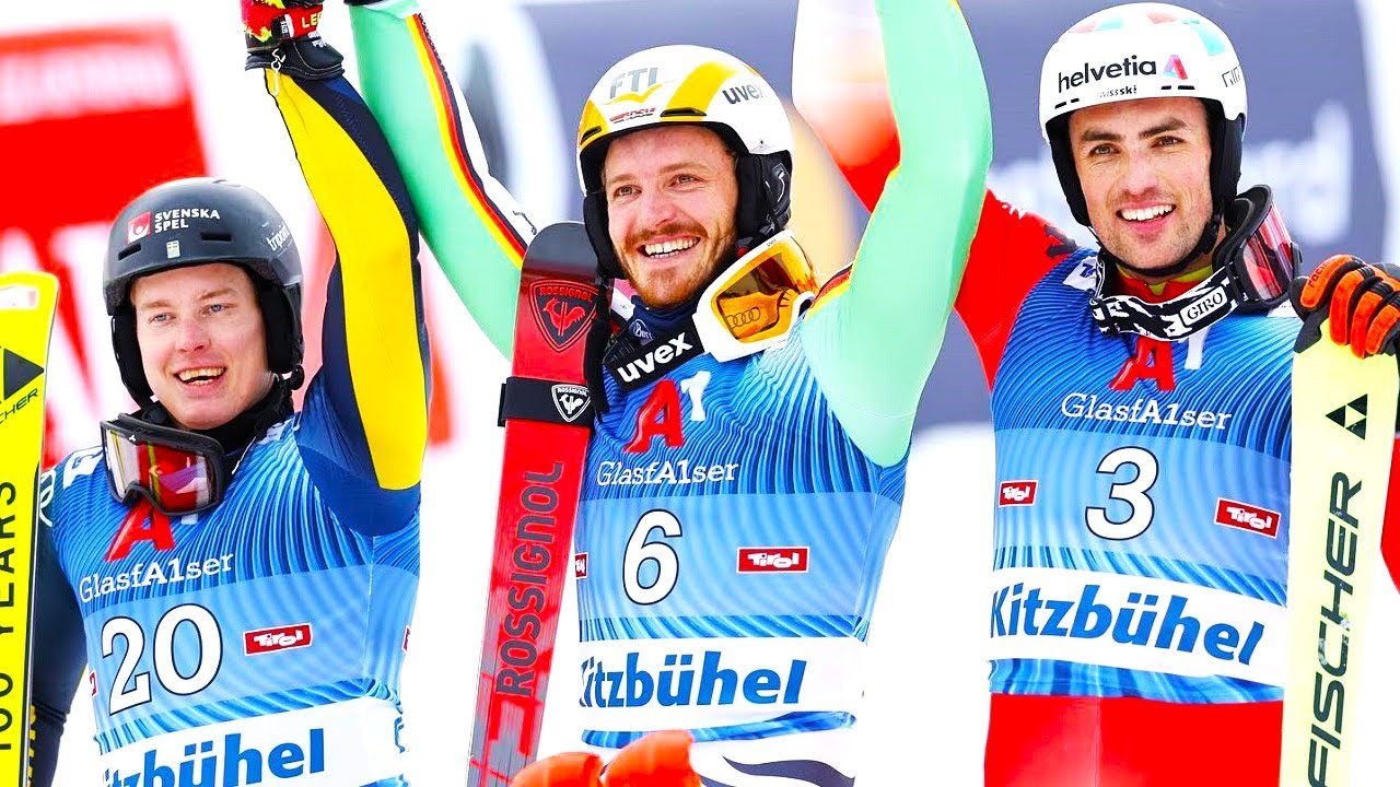 FIS Alpine Ski World Cup - Men's Slalom (Run 2) - Kitzb&uuml;hel AUT - 2024