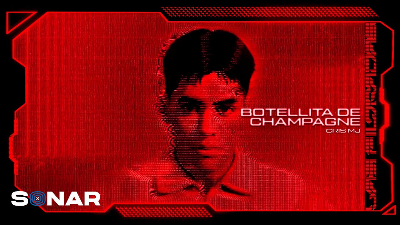 Cris MJ - Botellita De Champagne (Visualizer) | Las Filtradas