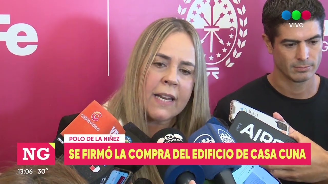 Polo de la Niñez: se firmó la compra del edificio de Casa Cuna