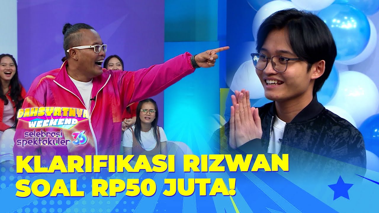 SULE HAPPY! Saat Njan Minta Maaf soal Rp50 Juta di Roblox! | DAHSYATNYA WEEKEND HUT RCTI 36