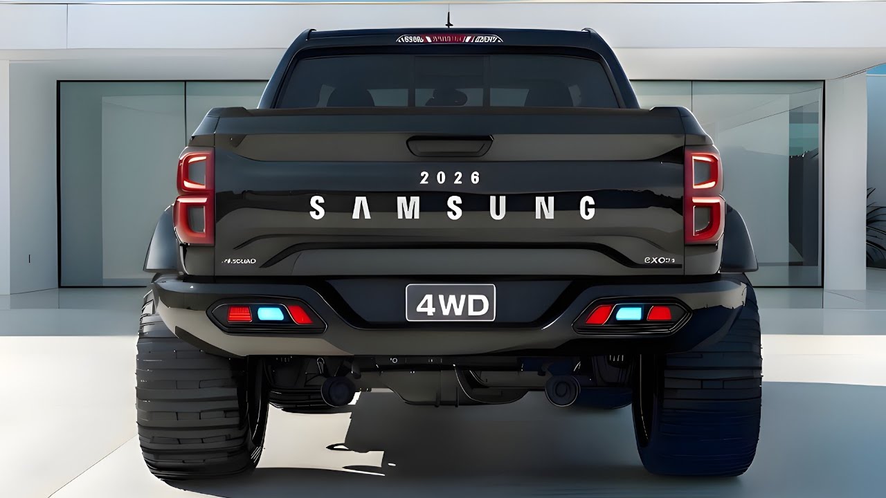 방금 공개! 2026 삼성 4WD 픽업 트럭, 당신을 놀라게 할 겁니다! 😱